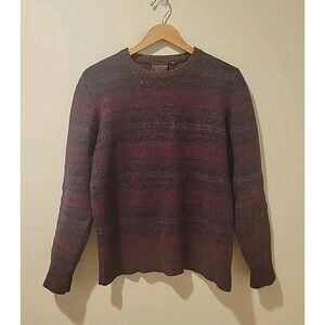 Vintage Ralph Lauren Chaps Men's M Sweater 100% Shetland Wool Grandpa Fisherman